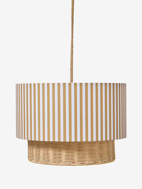 Two-material lampshade caramel 