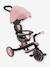 4-in-2 adjustable tricycle Explorer V3 by GLOBBER beige+blue+green+rose 