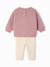 Bambi outfit for baby girls mauve 