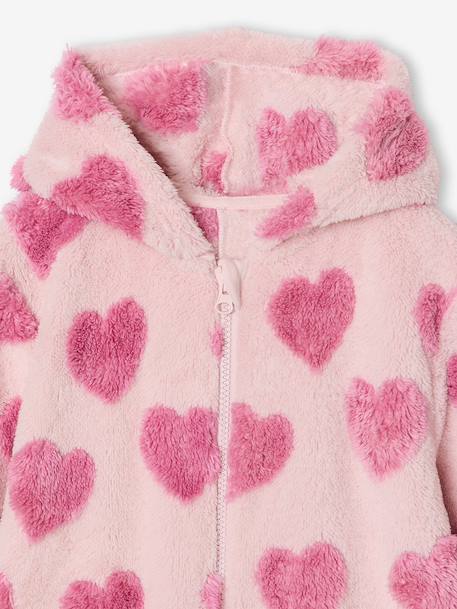 Pyjama jumpsuit for girls sweet pink 