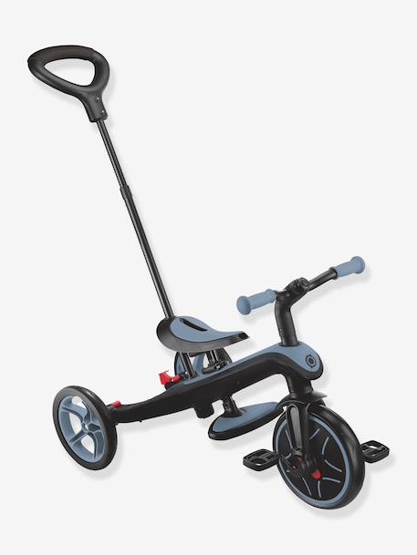 4-in-2 adjustable tricycle Explorer V3 by GLOBBER beige+blue+green+rose 