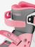Quad roller skates for beginners by GLOBBER blue+rose 