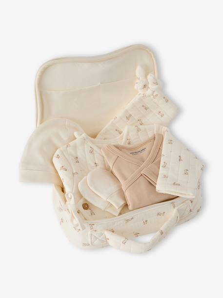6-piece set for newborn ecru 