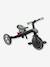 4-in-2 adjustable tricycle Explorer V3 by GLOBBER beige+blue+green+rose 