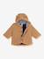 Hooded jacket camel 