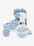 Quad roller skates for beginners by GLOBBER blue+rose 