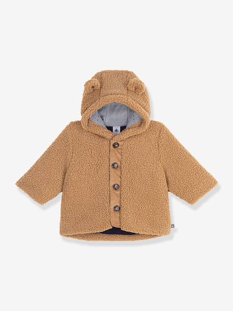 Hooded jacket camel 