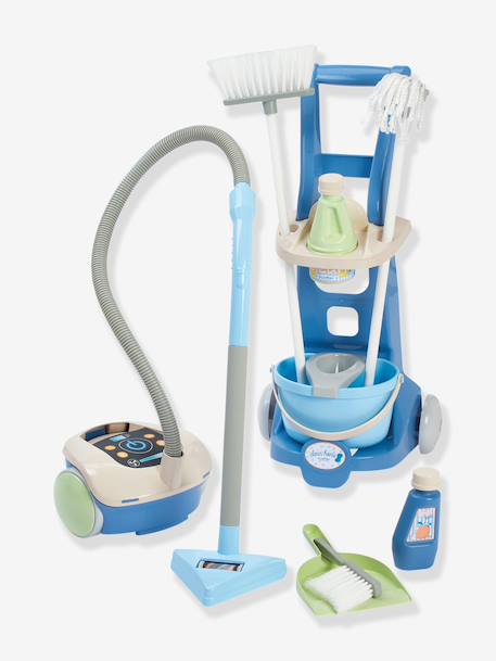 Cleaning trolley with vacuum cleaner ECOIFFIER multicoloured 