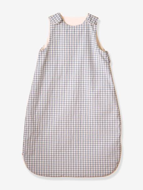 Gingham baby sleep bag by CYRILLUS green 