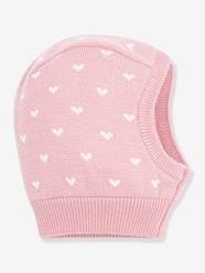 -Baby balaclava with heart print by PETIT BATEAU