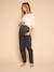 Maternity mom jeans denim grey 