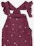 Dungarees for girls plum 
