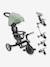 4-in-2 adjustable tricycle Explorer V3 by GLOBBER beige+blue+green+rose 