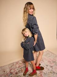 Maternity-Printed dress for girls
