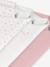 Pack of 3 wrapover long-sleeved baby bodysuits by PETIT BATEAU rose 