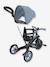 4-in-2 adjustable tricycle Explorer V3 by GLOBBER beige+blue+green+rose 