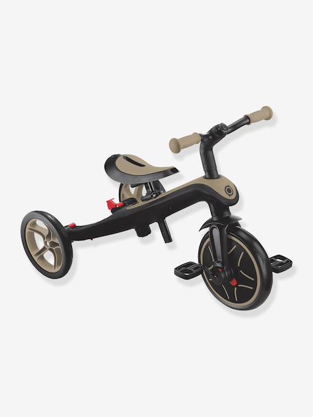 4-in-2 adjustable tricycle Explorer V3 by GLOBBER beige+blue+green+rose 