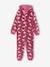 Unicorn pyjama all-in-one for girls mauve 