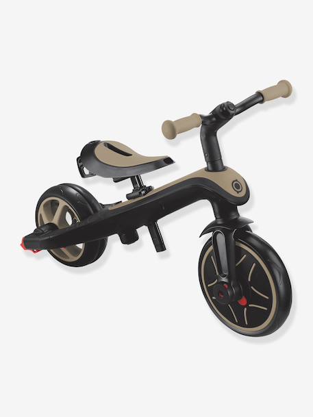 4-in-2 adjustable tricycle Explorer V3 by GLOBBER beige+blue+green+rose 