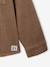 Corduroy long-sleeved shirt for boys taupe 