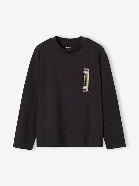 Pack of 2 long-sleeved pyjamas for boys black 