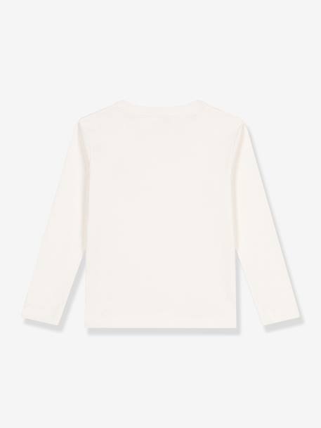 Long-sleeved T-shirt by PETIT BATEAU white 