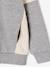 Zipped hooded sweatshirt for boys with colour block design bordeaux red+green+marl grey+medium blue+ochre 
