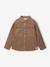 Corduroy long-sleeved shirt for boys taupe 