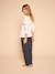 Maternity mom jeans denim grey 