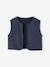 Dress and gilet set for girls slate blue 