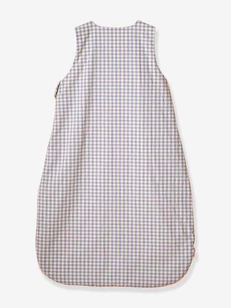 Gingham baby sleep bag by CYRILLUS green 