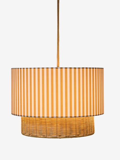 Two-material lampshade caramel 