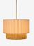 Two-material lampshade caramel 