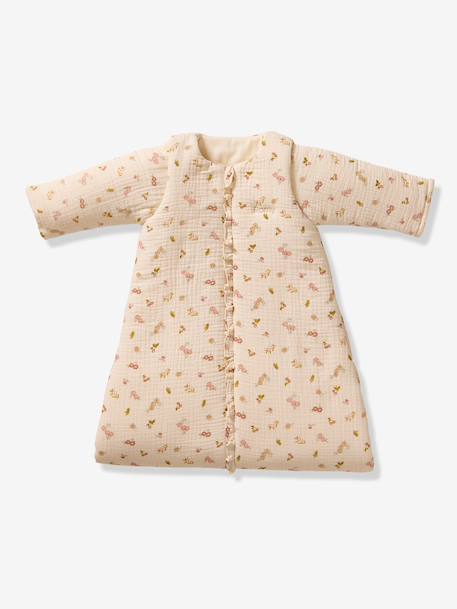 Cocotte cotton muslin baby sleep bag ecru 