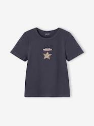 Girls-Cropped short-sleeved T-shirt for girls