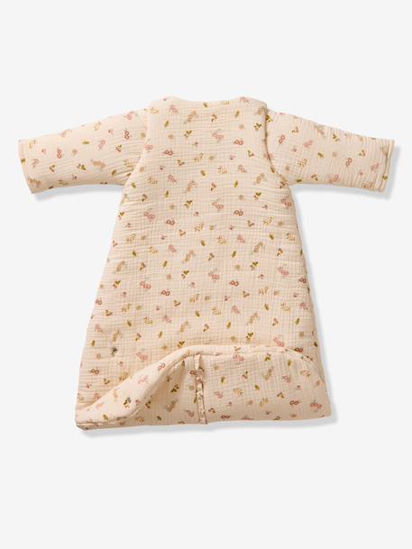 Cocotte cotton muslin baby sleep bag ecru 