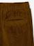 Wide-leg corduroy trousers for boys cappuccino+lichen 