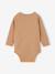 Pack of 2 long-sleeved newborn bodysuits cappuccino+pale pink+sage green 