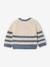Knitwear jumper for baby boys marl beige 