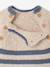 Knitwear jumper for baby boys marl beige 