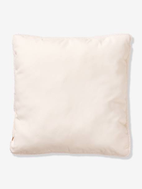 Bouclé heart cushion ecru 