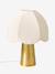 Scalloped touch table lamp gold 