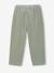 Loose-Fit Corduroy Trousers for Girls chocolate+grey green+old rose 