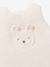 Velour baby sleep bag with removable sleeves marl beige 