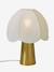 Scalloped touch table lamp gold 
