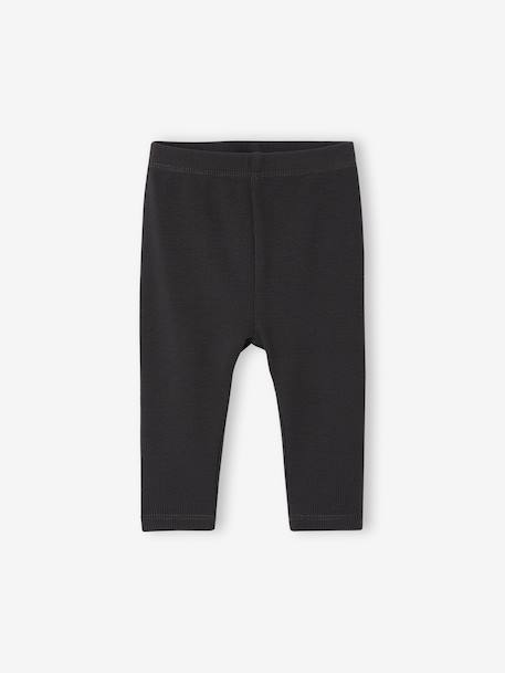 Sweatshirt + Leggings + Headband Ensemble for Baby Girls anthracite+navy blue+sand beige 