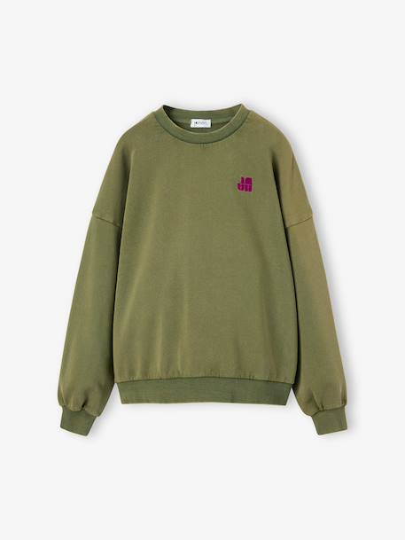 Sweatshirt for girls olive 
