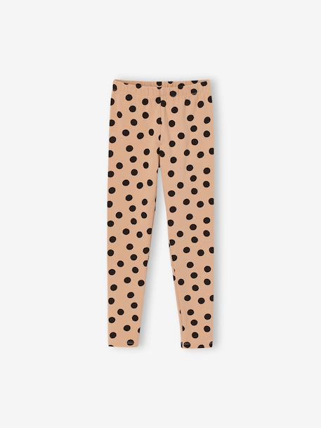 Sweatshirt and leggings set for girls purple clover 