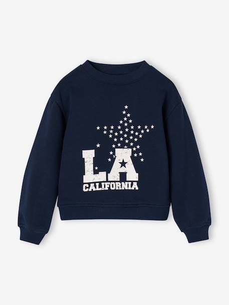 Sports outfit set for girls navy blue 