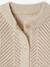 Cardigan with long sleeves for girls beige 